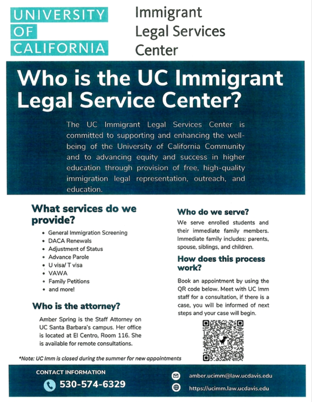 UC Immigrant Legal Services Center